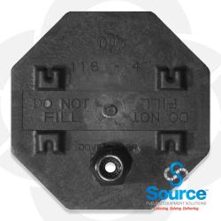 4 Inch Probe Cap With 3/8 Inch Grommet