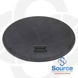42 Inch Round FLEX-ING Raintight Bolt-Down Fiberglass Composite Manhole Cover With Spring-Loaded Handle