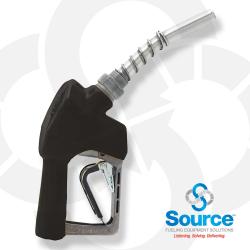 Black Xs Pressure Activated Light Duty Diesel Automatic Nozzle 3/4 Inch Inlet 3-Notch Hold Open Clip. Ul Listed.