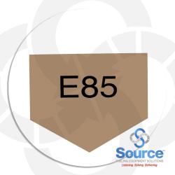 E85 Spill Container Cover ID Tag Color-Coded Bronze Diamond With Black E85