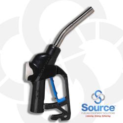 21GU Series Black DEF Automatic Nozzle For Wayne/Bennet/Gasboy 9862XX-ZWW With M34 Inlet, #8 Guard, And Hand Insulator. For Use Without MFPD. Hose/Nozzle Adapter Required.
