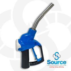 21GU Series Blue DEF Automatic Nozzle For Gilbarco/Gasboy 9862KX-Z With M34 Inlet  # 3 Guard  And Hand Insulator. MFPD And Hose/Nozzle Adapter Required.