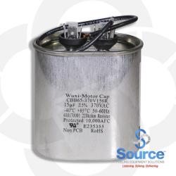 Capacitor Assembly For 1/3 To 1-1/2 Hp 60 Hz 15 Ufd 380 Volt Single-Phase