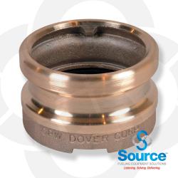 4 Inch X 4 Inch Fill Adapter Bronze Top Seal