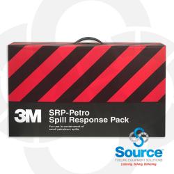 3M Spill Response Pack 5 Gal Capacity (3) 4 Foot Mini-Booms (5) 17X19 Inch Sorbent Pads (1) Poly Bag (SRPPETRO)