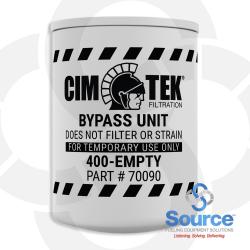 Empty By-Pass Cannister For 400 Series