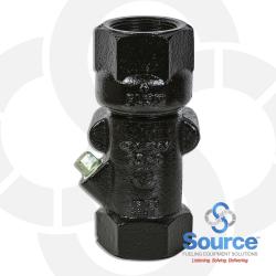 1-1/2 Inch Vertical Check Valve With Test Port And Shear Groove Boss Mount (E85)