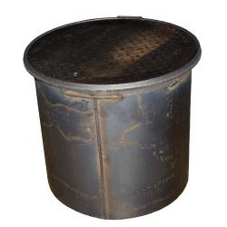 18 Inch Round Steel Manhole With 18 Inch Skirt