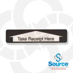 Receipt Here Decal