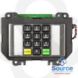 Low Profile Injected SPM SHA1 Keypad Assembly : Shell Softkey Dual 1DES/3DES