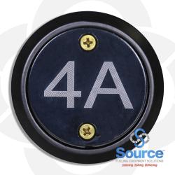 In-Ground Tank/Product ID Marker, Etched : 4A
