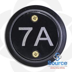 In-Ground Tank/Product ID Marker, Etched : 7A