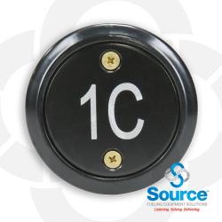 In-Ground Tank/Product ID Marker, Etched : 1C