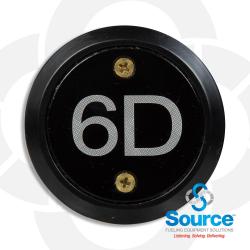 In-Ground Tank/Product ID Marker, Etched : 6D