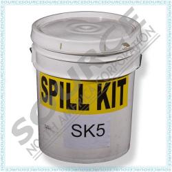 Gas and Oil Spill Kit (5 Gallon)