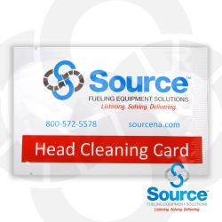 Double-Sided Magnetic Card Reader Cleaning Card, Individually Packed