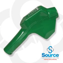 Green 11A Series Newgard 1-Piece Style Full Hand Insulator Nozzle Scuff Guard, Without Splash Guard