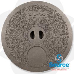 13-33/64 Inch OD Cast Iron Cover For 12 Inch 104FG-1200/104FG-1219 Manhole