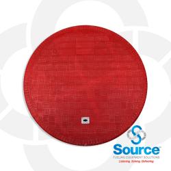 Red 36 Inch Raintight Cover For Fl36 Manhole