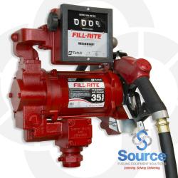 115/230 Volt Super High Flow Ac Pump With 1 Inch Automatic Ultra High Flow Nozzle And 1 Inch X 18 Foot Hose With Static Wire