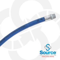 3/4 Inch x 8 Foot Blue Hardwall Hose Male x Male Ends. UL330 And ULC Listed.