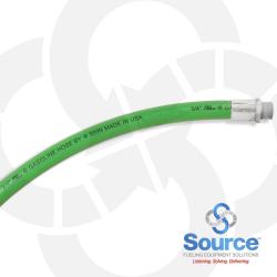 3/4 Inch x 4 Foot Green Hardwall Hose Male x Male Ends. UL330 And ULC Listed.