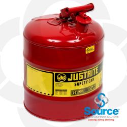 5 Gallon Type 1 Gas Can Red