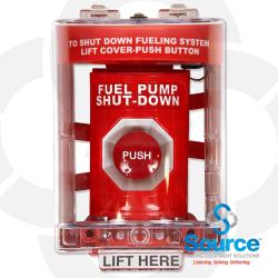E-Stop Emergency Stop Switch Red Includes Red Cover With Momentary Stop