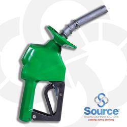 Green Elite Diesel Pressure Sensitive Automatic Nozzle 3/4 Inlet Splash Guard Trickle-Flo Attitude Device 2-Step Hold Open Device Ul Listed