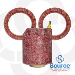 TPT Series Testable Primary Terminating FRP Entry Fitting For 3 Inch x 2 Inch RTIIA Pipe On Flat-Wall Sump *EP2A Or ADH-300G Adhesive Required*