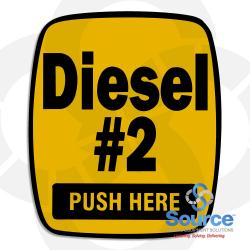 Diesel #2 Octane Ovation Decal (888460-001-D#2)