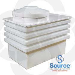 Polyethylene Transition Sump With Fiberglass Top