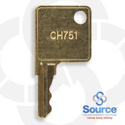 Gilbarco CH751 CRIND Door Key