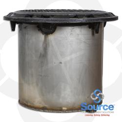 5 Gallon Stainless Steel Spill Containment Manhole With Standard Pump