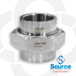 2 Inch Female NPT 316 Stainless Steel 150# Domestic Union