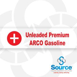 Unleaded Premium ARCO Gasoline Storage Tank Spill Container ID Collar