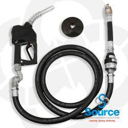 Vac Assist Conversion Package With 11Bp Black Nozzle Splash Guard Swivel 66Rec Breakaway Whip Hose 8 Foot 6 Inch Curb Hose And Adapter