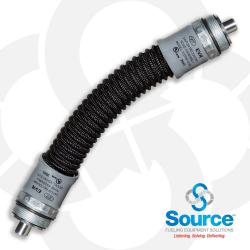 12 Inch ENVIRO-LOC EVR Platinum Phase II Balance Vapor Recovery Hose With Anti-Stretch Safety Cable Without Venturi