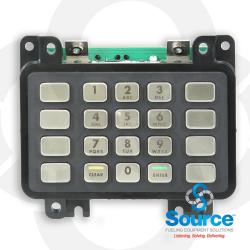 iX Pay SPM 2.5 EMV US Injected Keypad Assembly: Sunoco Fiserv Dual 1DES/3DES - (1) Gasket and (1) VGA Backlight Cable Rev. 02 Required