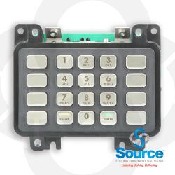 iX Pay SPM 2.5 EMV US Injected Keypad Assembly: CITGO Heartland Dual 1DES/3DES - (1) Gasket and (1) VGA Backlight Cable Rev. 02 Required