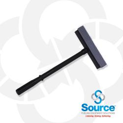 8 Inch Squeegee Head With 15 Inch Black Plastic Handle